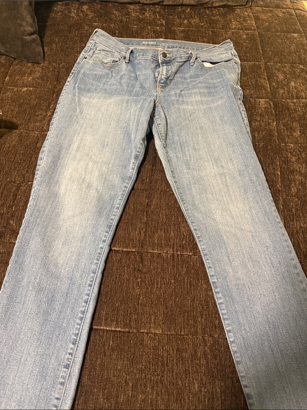 Old Navy Light Blue Skinny Jeans - Slim Fit